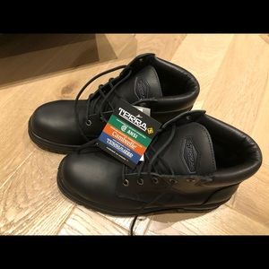 Terra men steel toe work boot size 9